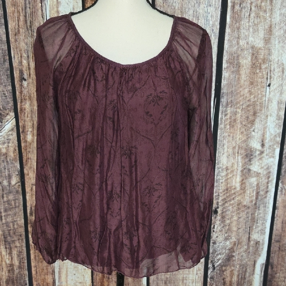 Perfect Italian Piazza Roma Size Small Blouse - Picture 2 of 9